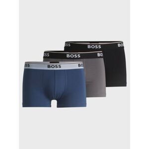 BOSS Mens Assorted 3-Pack Power Trunk - Multi BOSS Mens Assorted 3-Pack Power Trunk - Multi
