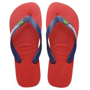 Havaianas Kids Red Logo Flip Flop - Unisex - Red - BR 25 26 Havaianas Kids Red Logo Flip Flop - Unisex - Red - BR 25 26