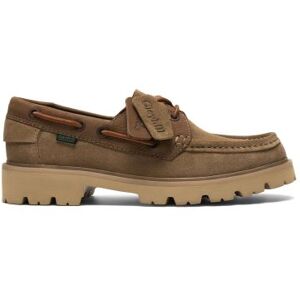 Clarks Mens Dark Sand Combi Cleyhill Boat Shoe - Male - Brown - UK 10 Clarks Mens Dark Sand Combi Cleyhill Boat Shoe - Male - Brown - UK 10