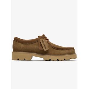 Clarks Mens Dark Sand Cleyhill Seam Shoe - Male - Brown - UK 9 Clarks Mens Dark Sand Cleyhill Seam Shoe - Male - Brown - UK 9