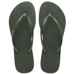 Havaianas Womens Green Olive Slim Slide - Female - Green - BR 37 38 Havaianas Womens Green Olive Slim Slide - Female - Green - BR 37 38