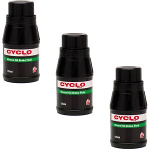 3X Cyclo Mineral Brake Fluids (125ml)