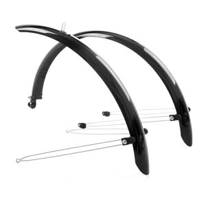 M Part M:part Components Commute 700C X 55mm Black Mudguard Set Black