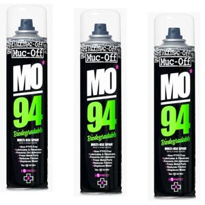 MucOff 3X Muc-Off Mo-94 Lubricant and Degreaser Spray Ptfe Free 400ml