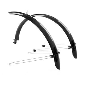 M Part M:part Components Commute 700C X 55mm Black Mudguard Set Black