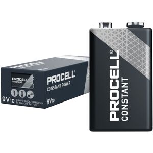 Duracell Procell Constant 9V Batteries PP3 6LR61   Bulk Box of 10