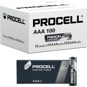 Duracell Procell Constant AAA LR03 PC2400 Batteries   Bulk Box of 100