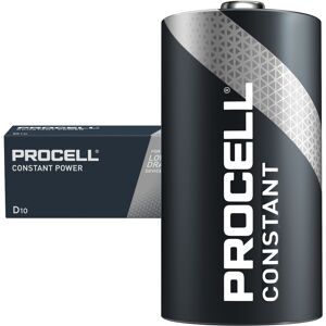 Duracell Procell Constant D Batteries LR20 PC1300   Bulk Box of 10