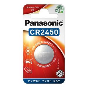 Panasonic CR2450 3V Lithium Battery 2450 Pack of 1