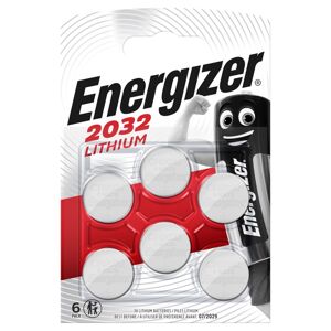 Energizer CR2032 Lithium Batteries   6-Pack