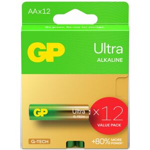 GP Batteries GP Ultra G-Tech AA Batteries LR6 GP15AU   12-Pack