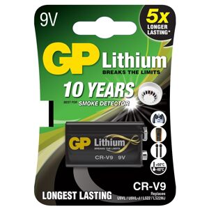 GP Batteries GP 9V Lithium Battery CR-V9 PP3 CRV9 Batteries