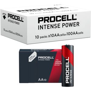 Duracell Procell Intense AA LR6 PX1500 Batteries   Box of 100