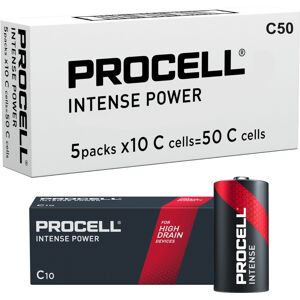 Duracell Procell Intense C LR14 PX1400 Batteries   Box of 50