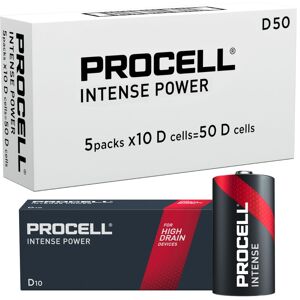 Duracell Procell Intense D LR20 PX1300 Batteries   Box of 50