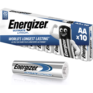 Energizer Blink Camera Batteries AA 1.5V Non-Rechargeable Lithium Metal 10-Pack