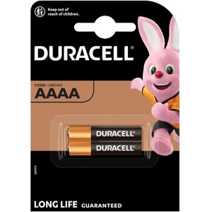 Duracell AAAA MX2500 E96 LR61 Batteries Pack of 2