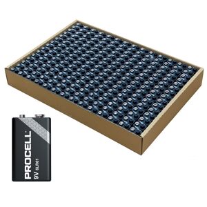 Duracell Tray of 210 Procell 9V 6LR61 PC1604 Professional Batteries