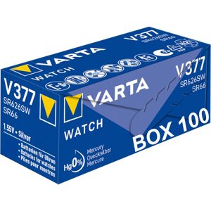 Wholesale Watch Batteries 377 Varta SR626SW Box of 100