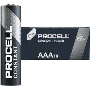 Duracell Procell Constant AAA Batteries LR03 PC2400   Bulk Box of 10