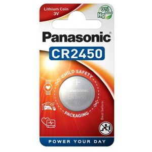 Panasonic CR2450 3V Lithium Battery 2450 Pack of 1