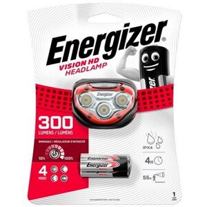 Energizer Vision HD Headlight 3-LED 300 Lumens Dimmable