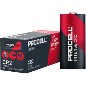 Duracell Procell Intense CR2 High Power Lithium Batteries   10 Pack