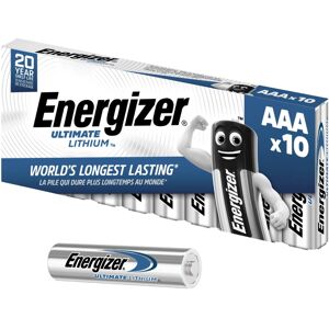 Energizer Ultimate Lithium AAA Batteries L92 1.5V Bulk Pack of 10