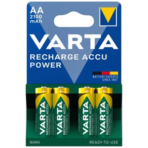 Varta Rechargeable AA Size Batteries 2100mAh   4-Pack