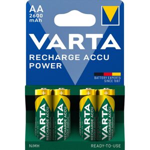 Varta Rechargeable AA Size Batteries NiMH 2600mAh 05716 4-Pack