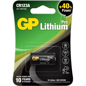 GP Batteries GP CR123A Pro Lithium Battery 3V GPCR123A Batteries