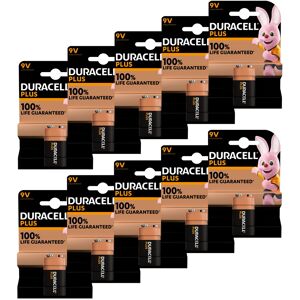 Duracell 9V Batteries - 10 Pack - Industrial & Alkaline Duracell 9V Batteries - 10 Pack - Industrial & Alkaline
