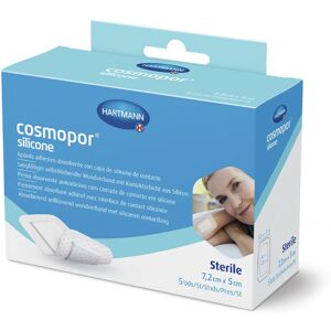 Hartmann Cosmopor silicone 7,2x5cm 5 u