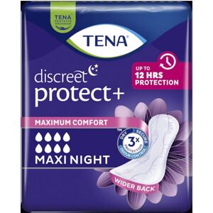 Tena Lady Discreet maxi night incontinence pads 12 units Tena Lady Discreet maxi night incontinence pads 12 units