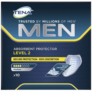 Tena Lady Tena Men Level 2 protector 100% absorbente 10 u Tena Lady Tena Men Level 2 protector 100% absorbente 10 u