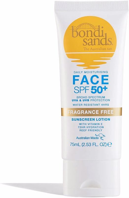 Bondi Sands Face SPF50+ fragrance free face lotion 75 ml