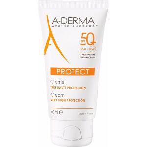 A-Derma Protect crema solar SPF50+ sin perfume 40 ml