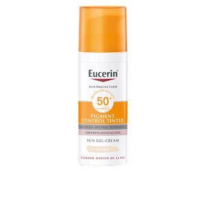 Eucerin Sun Protection pigment control fluid with color SPF50+ #light