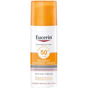 Eucerin Sun Protection pigment control fluid with color SPF50+ #light