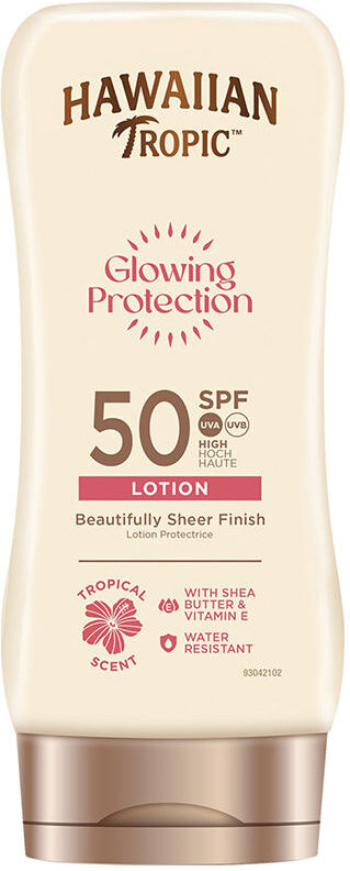 Hawaiian Tropic Glowing Protection ultra radiance sun lotion SPF50+ 180 ml