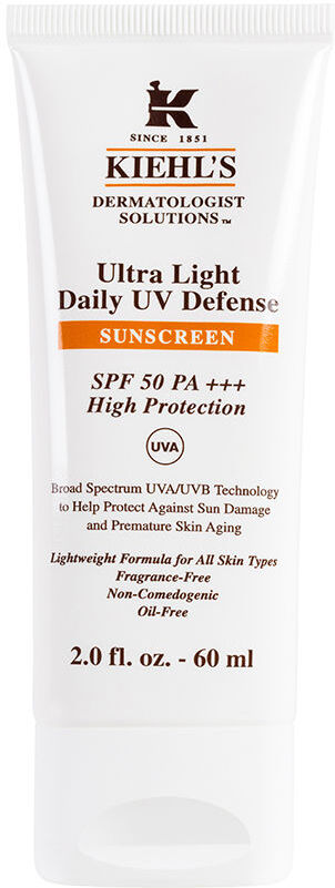 Kiehl's Ultra Light daily uv defense sunscreen SPF50 60 ml