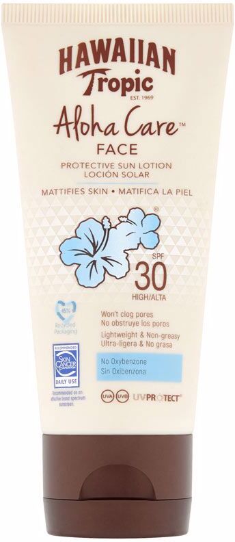 Hawaiian Tropic Aloha Care Face sun lotion SPF30 90 ml
