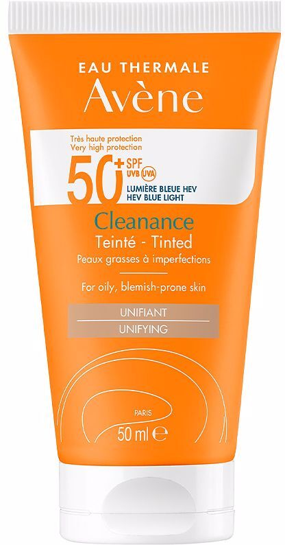 Avène Solaire Cleanance tinted sunscreen SPF50+ 50 ml