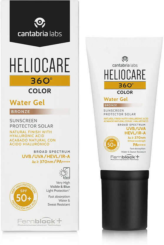 Cantabria Labs Heliocare 360° Color sunscreen with aqua gel color SPF50+ #bronze
