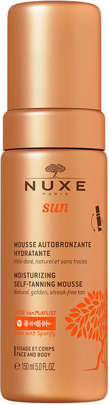 Nuxe Sun moisturizing self-tanning foam 100 ml