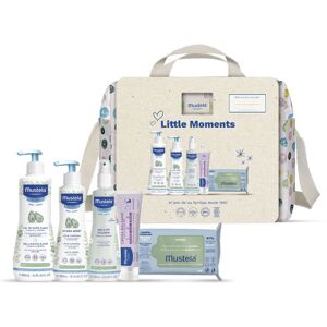 Mustela Little Moments Strolling Bag With Dots Lot 6 pz