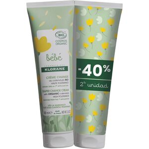 Klorane Bébé Bio duo diaper cream 2 x 100 ml