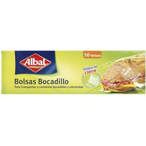 Albal Sandwich Bags with closing flap 50 u