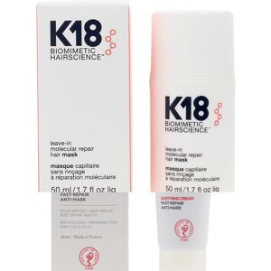 K18 Mascarilla Capilar Reparadora Molecular Sin Aclarado 50 ml