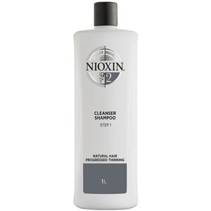 Nioxin System 2 - Shampoo - Fine, Natural and Very Weakened Hair - Step 1 1000 ml